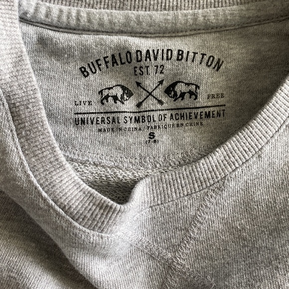 Buffalo David Bitton Boys Reversible Vest & Pullover/Sweatshirt - Set of 2 - Picture 11 of 12